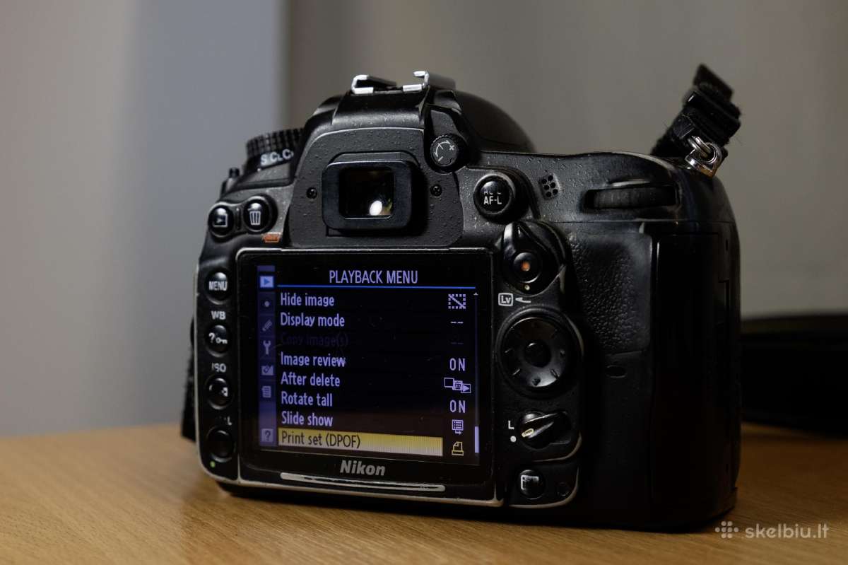 Nikon D7000 su priedais - nuotraukos Nr. 3