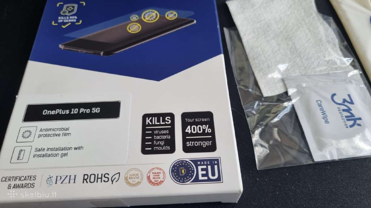 3mk Oneplus 10 pro apsauginė plėvelė - nuotraukos Nr. 2