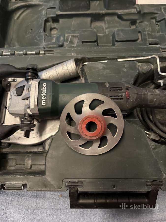 Metabo Rsev 19-125 Rt betono šlifuoklis 1900w - nuotraukos Nr. 5