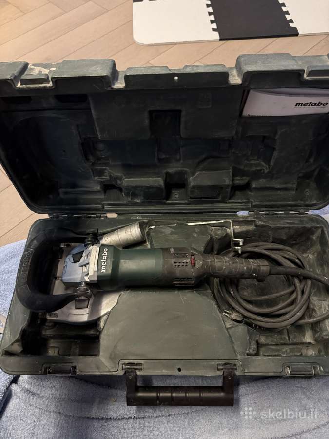 Metabo Rsev 19-125 Rt betono šlifuoklis 1900w - nuotraukos Nr. 6