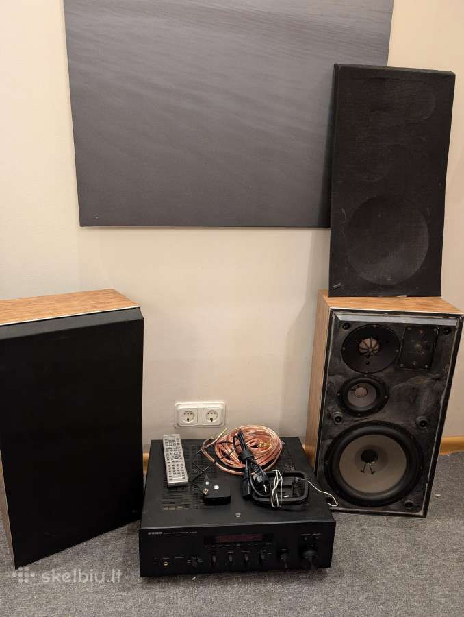 Yamaha Rs700 su B&o Beovox S60 ir bluetooth priedu