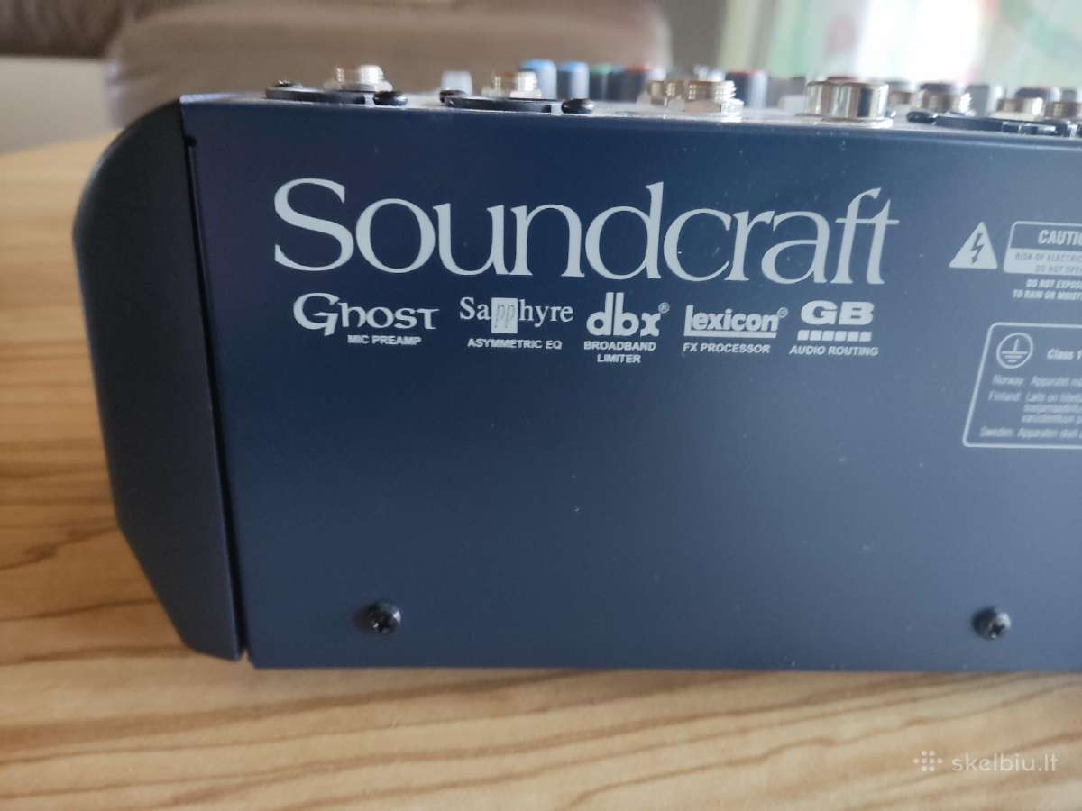 Garso pultas Soundcraft - nuotraukos Nr. 2