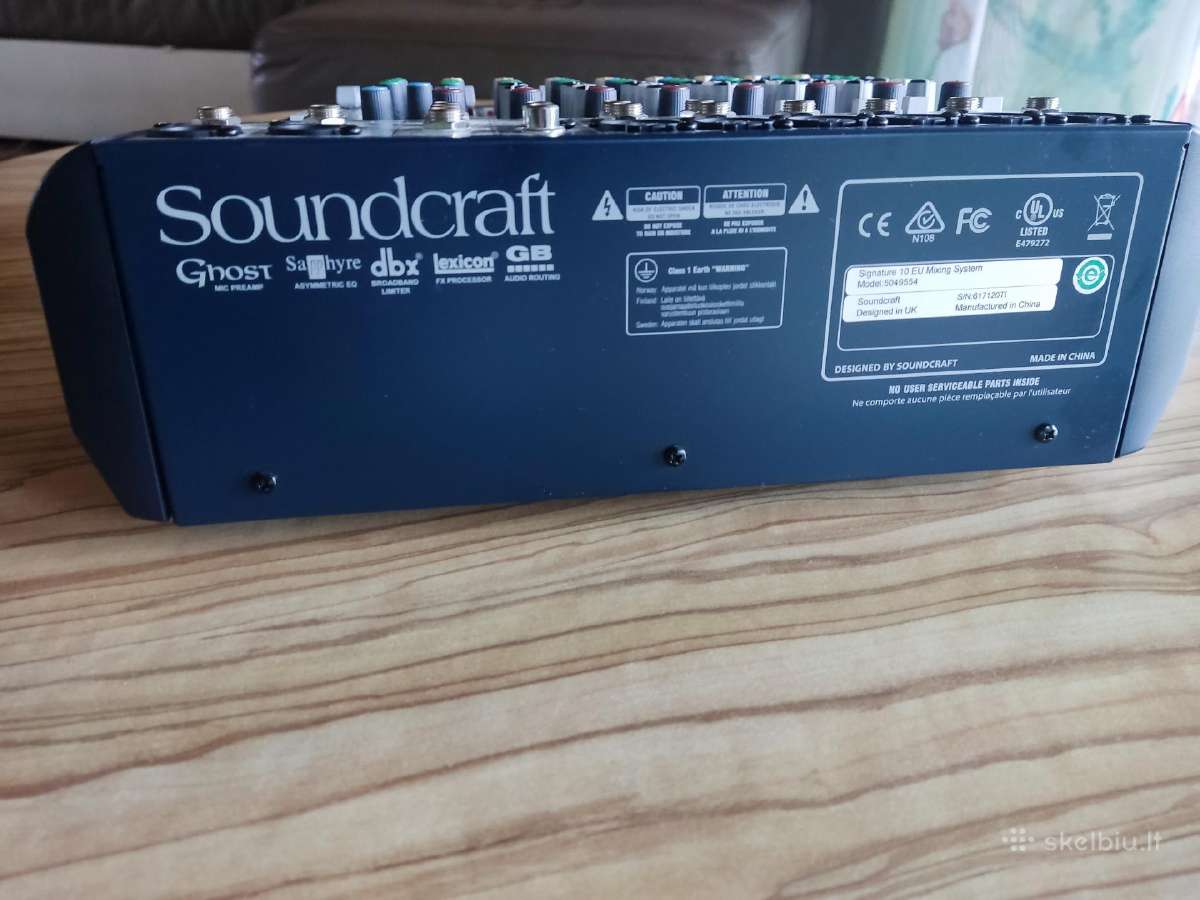 Garso pultas Soundcraft - nuotraukos Nr. 4