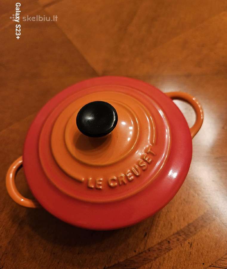Le Creuset mini puodas