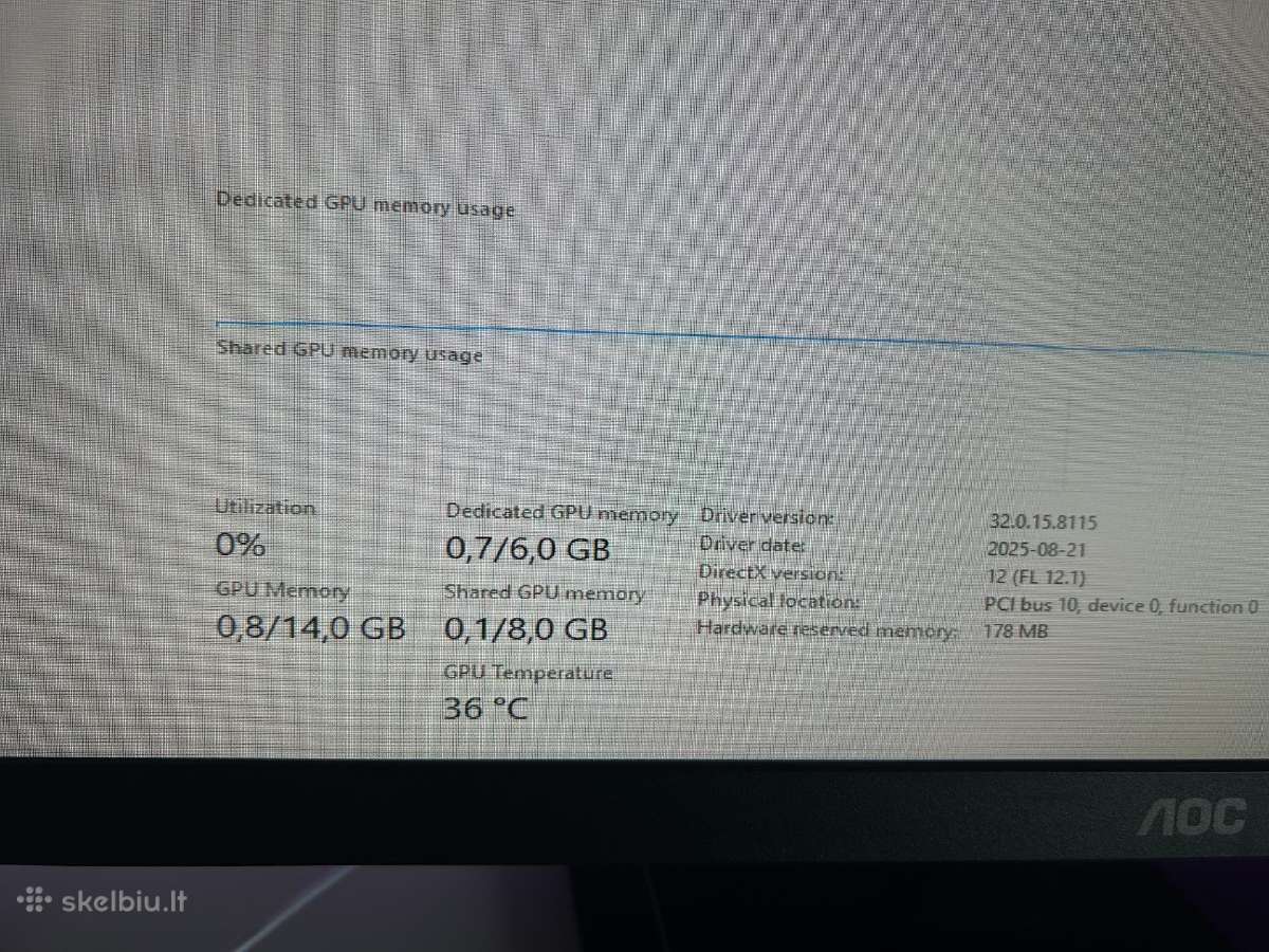 Gamingpc Ryzen 5 3600 / Gtx 1660 Ti / 16gb RAM - nuotraukos Nr. 12