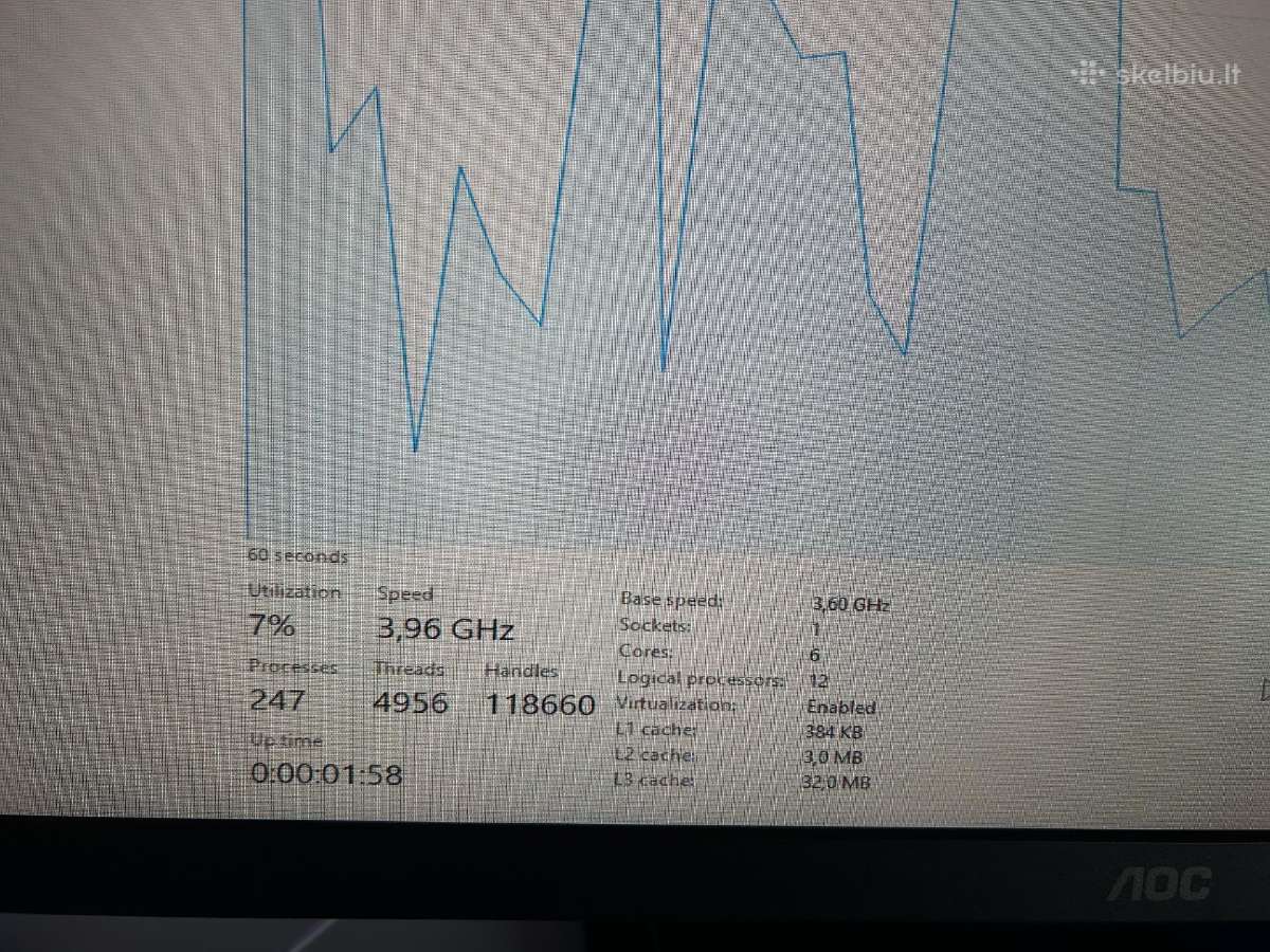Gamingpc Ryzen 5 3600 / Gtx 1660 Ti / 16gb RAM - nuotraukos Nr. 14