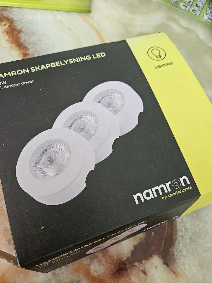 LED lemputes su sujungimais