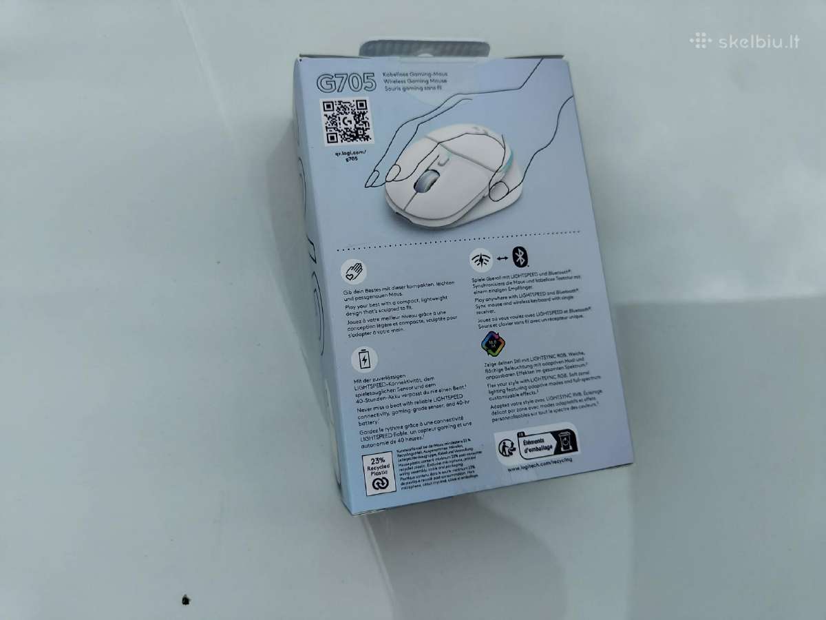 Logitech G705 (Nauja) - nuotraukos Nr. 2