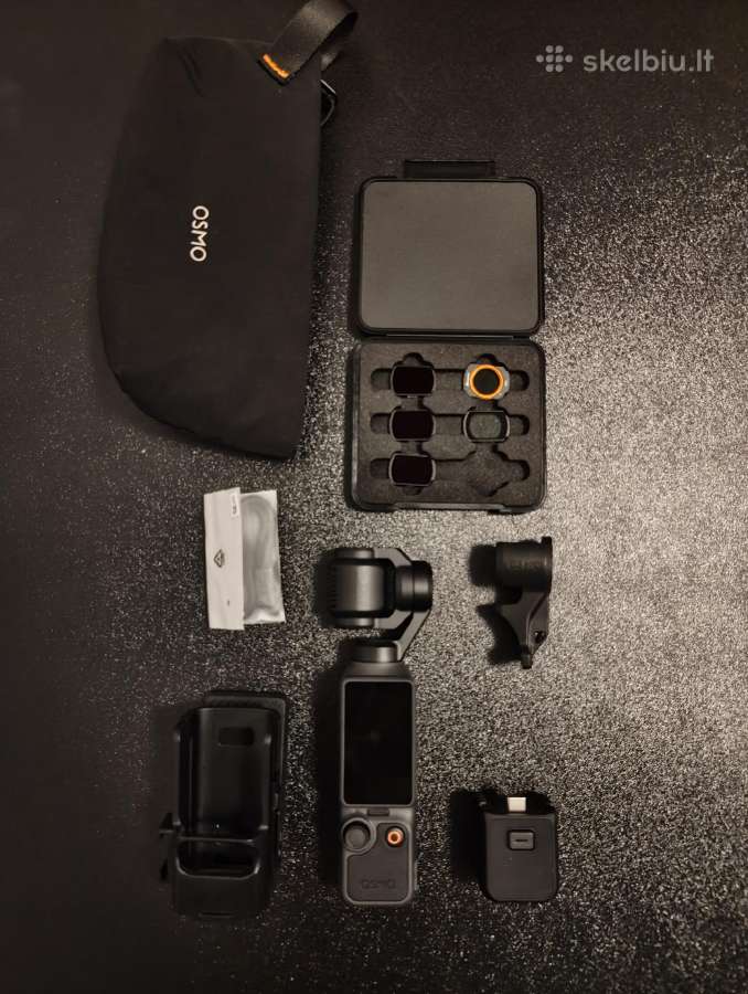 Parduodu praktiškai naują Dji Osmo Pocket 4