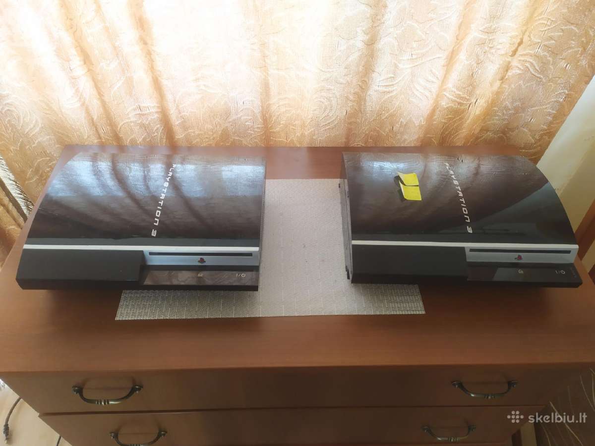 PS3 Fat Žaidimų konsolės