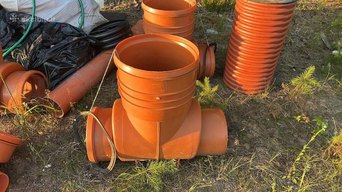 Lauko kanalizacijos trišakiai, movos, perejimai. - nuotraukos Nr. 8