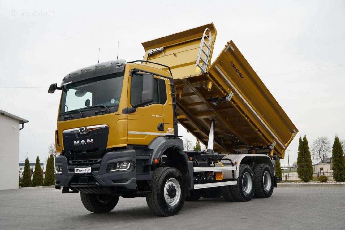 Ieškomas savivarčio sunkvežimio 6x6 vairuotojas