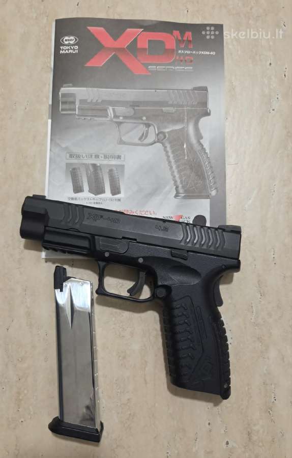 Tokyo Marui Xdm-40 airsoft pistoletas
