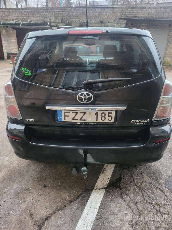 Toyota Corola verso - nuotraukos Nr. 5