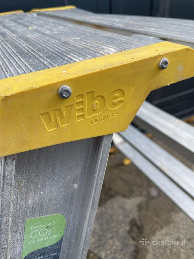 Wibe aliuminė darbo platforma 1,0 m - nuotraukos Nr. 8