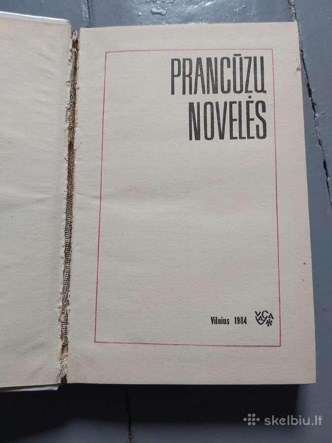 Knyga Prancūzų novelės - nuotraukos Nr. 5