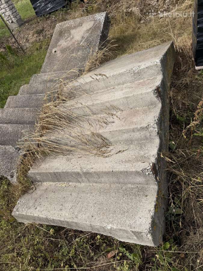 Betoniniai laiptai - nuotraukos Nr. 2
