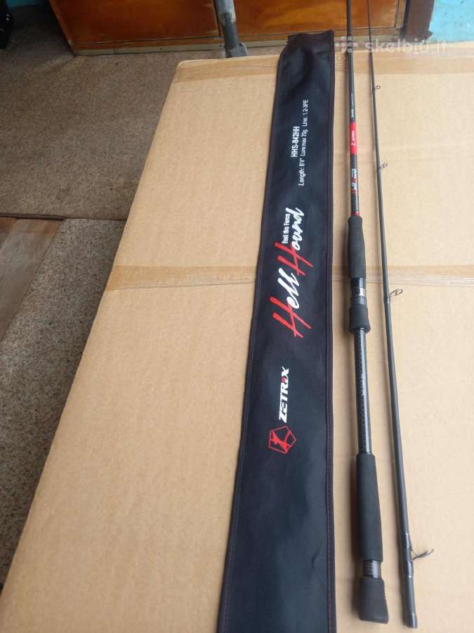 Parduodu spiningą Zetrix Hellhound 2,55m, max 70g