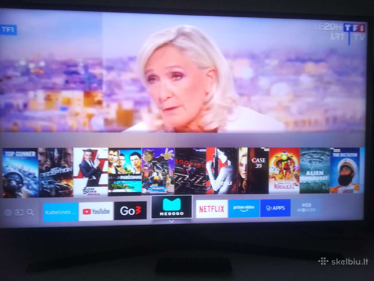 Samsung Ue43ku6072u 109cm 4k Wi-fi, Youtube, Go3