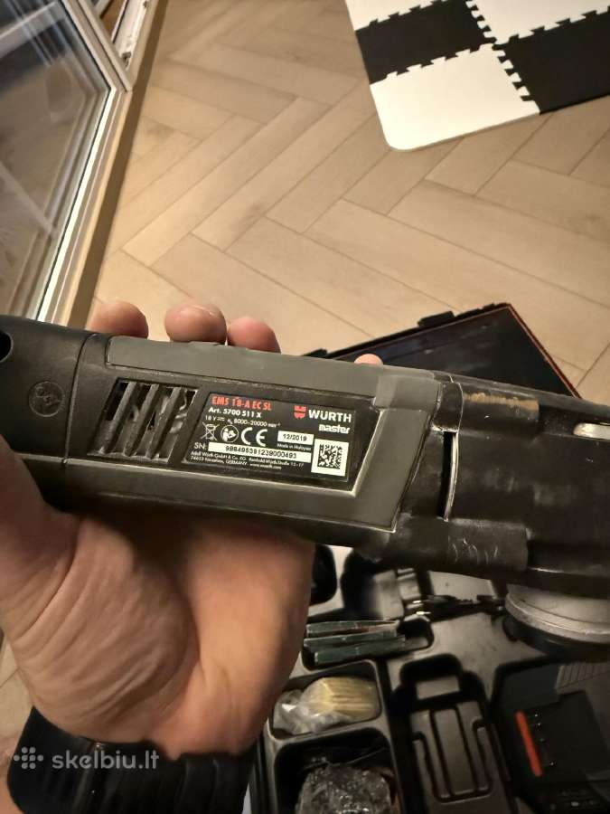 Würth Ems 18-a Ec SL 18v multifunkcinis - nuotraukos Nr. 3