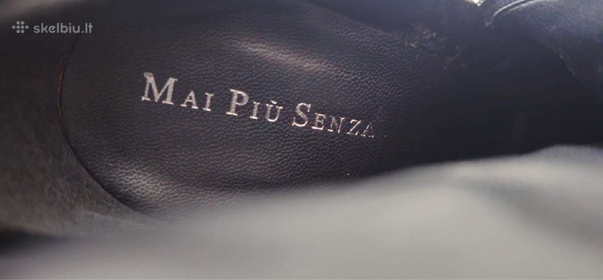 Nauji italų gamybos „Mai Pi Senza“ odiniai ilgaau - nuotraukos Nr. 3