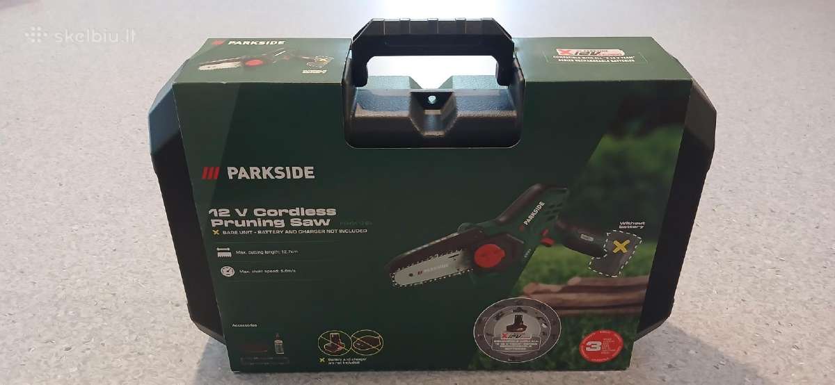 Akumuliatorinis sodo pjūklas Parksaid