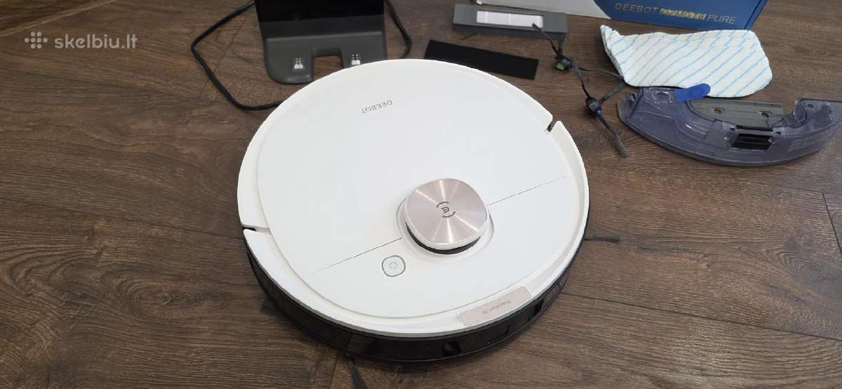 Ecovacs robotas siurblys su plovimo funkcija - nuotraukos Nr. 4