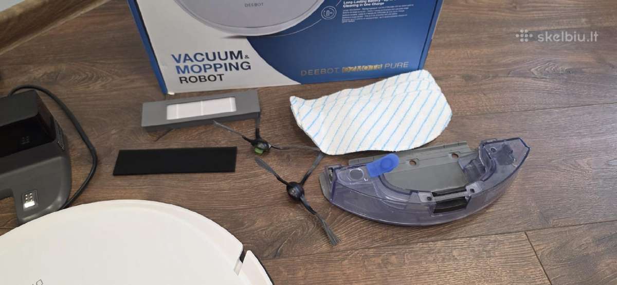 Ecovacs robotas siurblys su plovimo funkcija - nuotraukos Nr. 5
