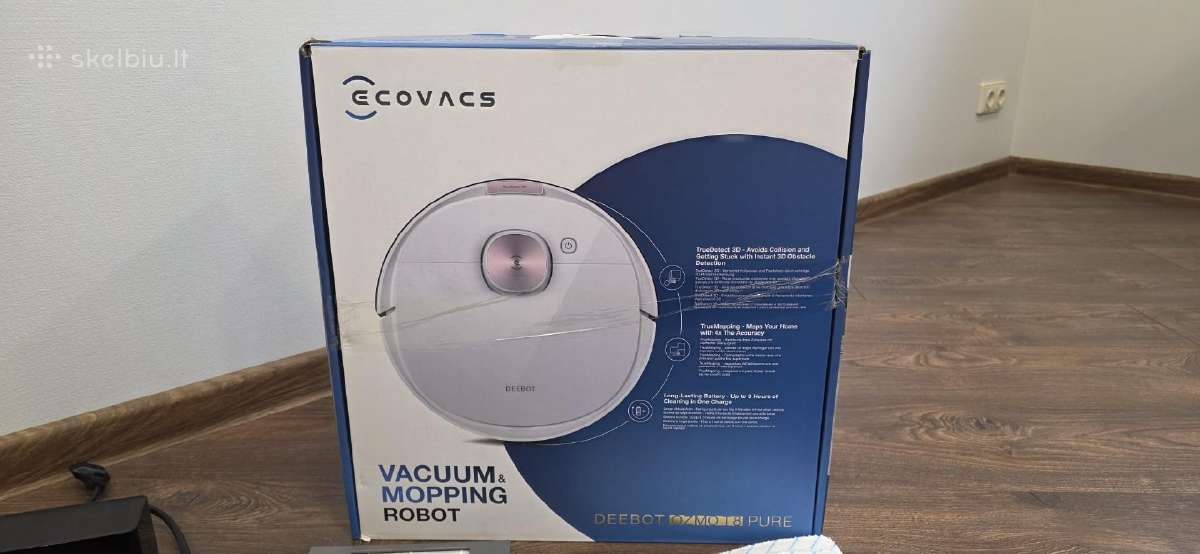 Ecovacs robotas siurblys su plovimo funkcija - nuotraukos Nr. 6
