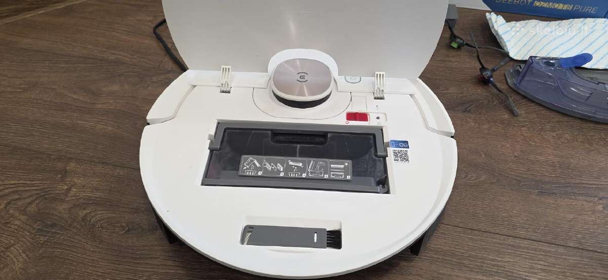 Ecovacs robotas siurblys su plovimo funkcija - nuotraukos Nr. 9