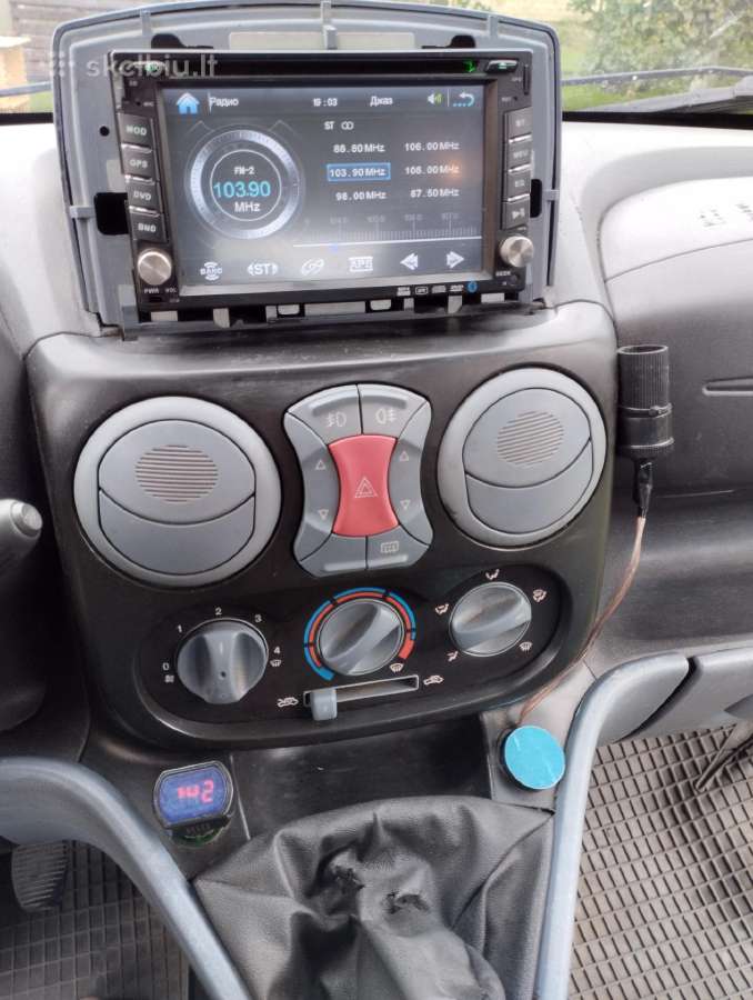 Parduodu Fiat Doblo - nuotraukos Nr. 11