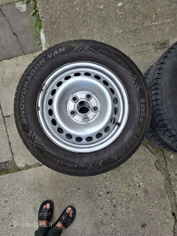 Originalus R16 ratlankiai nuo Volkswagen T5.1 - nuotraukos Nr. 3