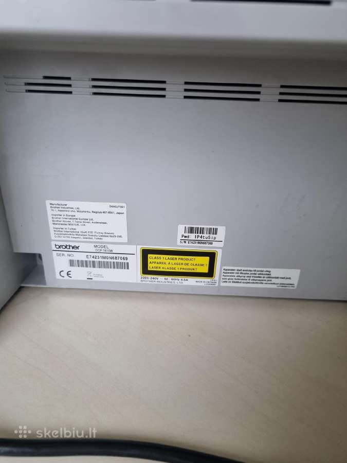 Daugiafunkcinis spausdintuvas Brother Dcp-1610w - nuotraukos Nr. 3