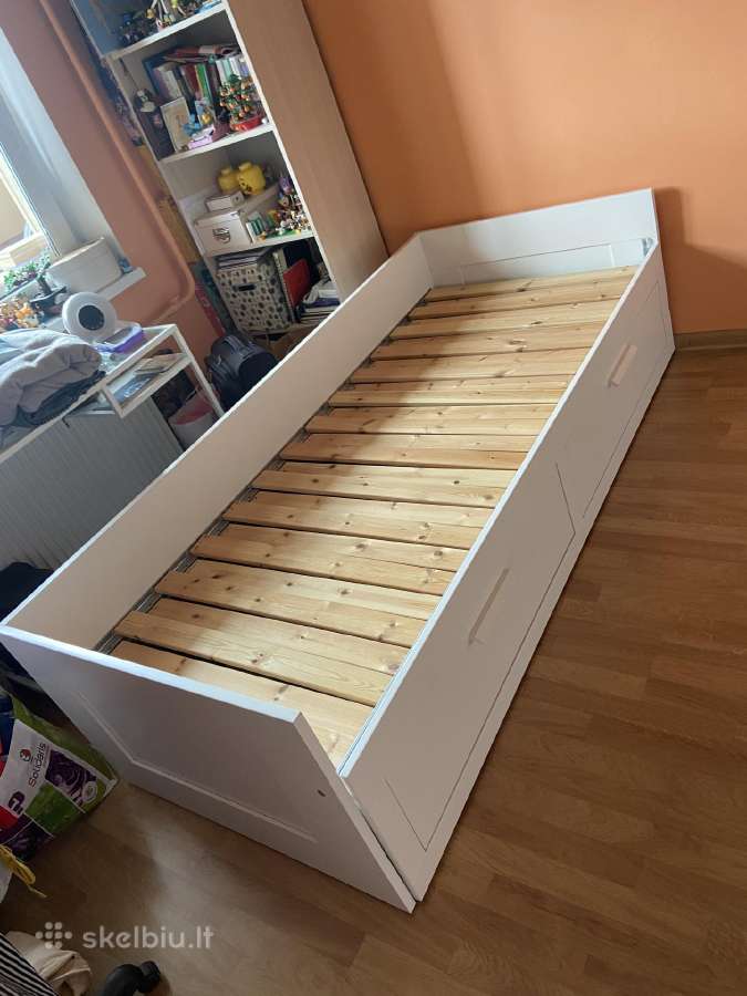 Brimnes viengulė/dviguė lova 80-160x200 - nuotraukos Nr. 3