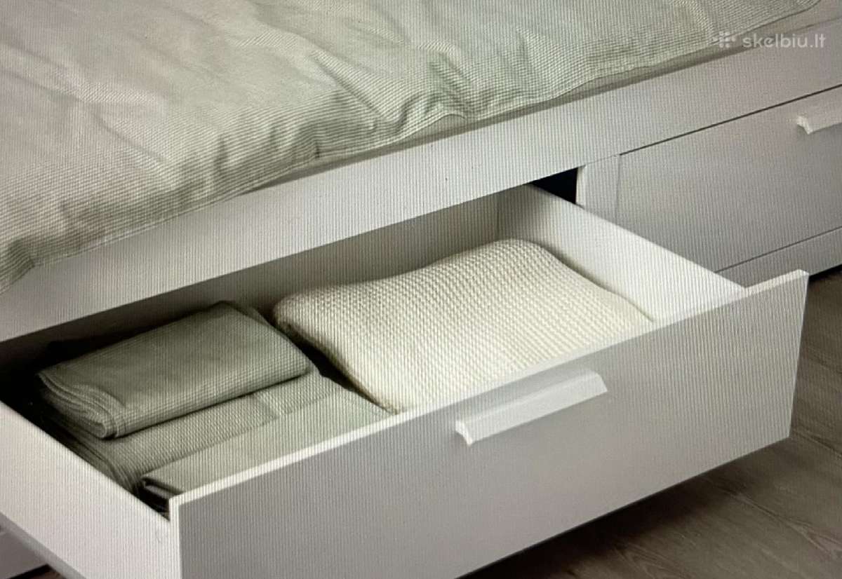 Brimnes viengulė/dviguė lova 80-160x200 - nuotraukos Nr. 11