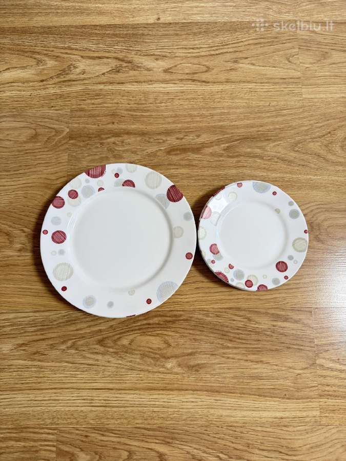 Luminarc lėkštės 6vnt 26cm + 6 vnt 19cm