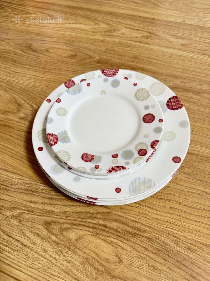 Luminarc lėkštės 6vnt 26cm + 6 vnt 19cm - nuotraukos Nr. 4