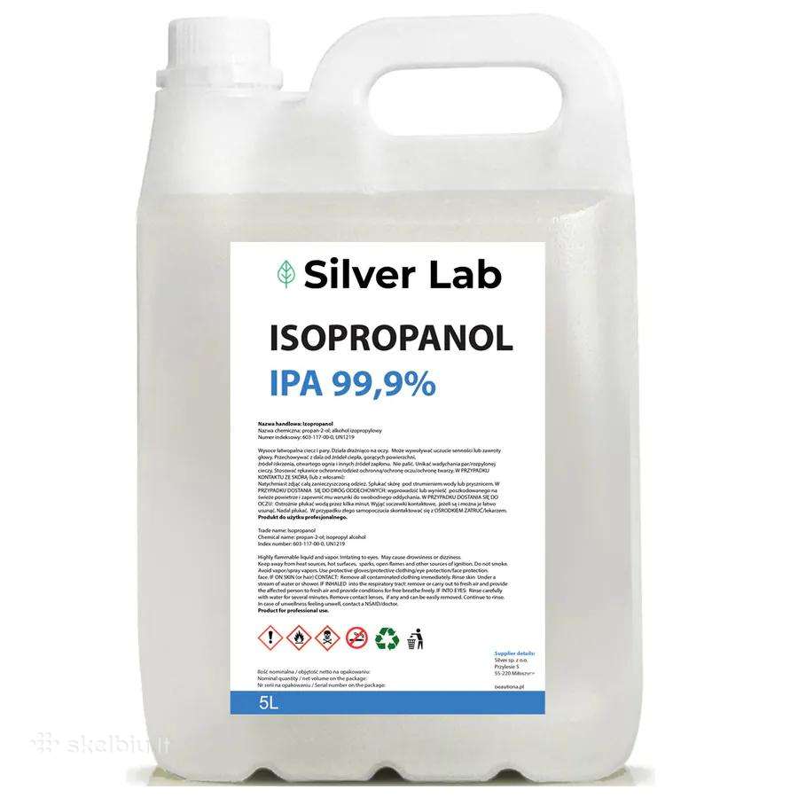 Izopropilo alkoholis (Ipa) 99,9 %, 5l