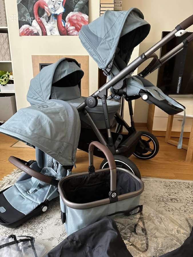 Cybex e-gazelle s vežimėlis