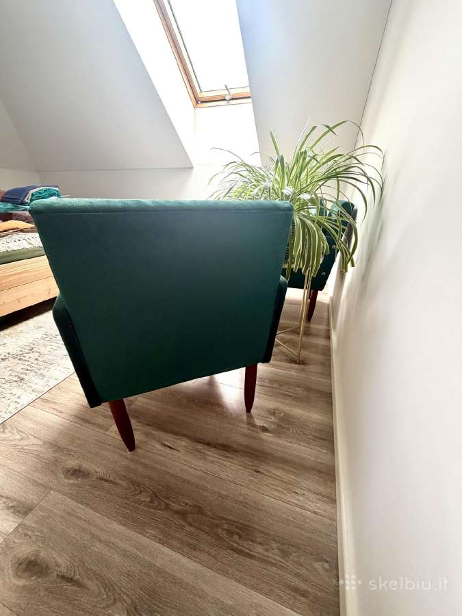 Elegantiški veliūriniai foteliai - nuotraukos Nr. 7