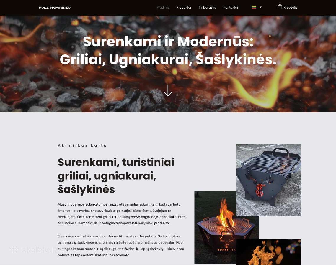 Griliai - Šašlykinės - Ugniakurai - Surenkami - nuotraukos Nr. 21