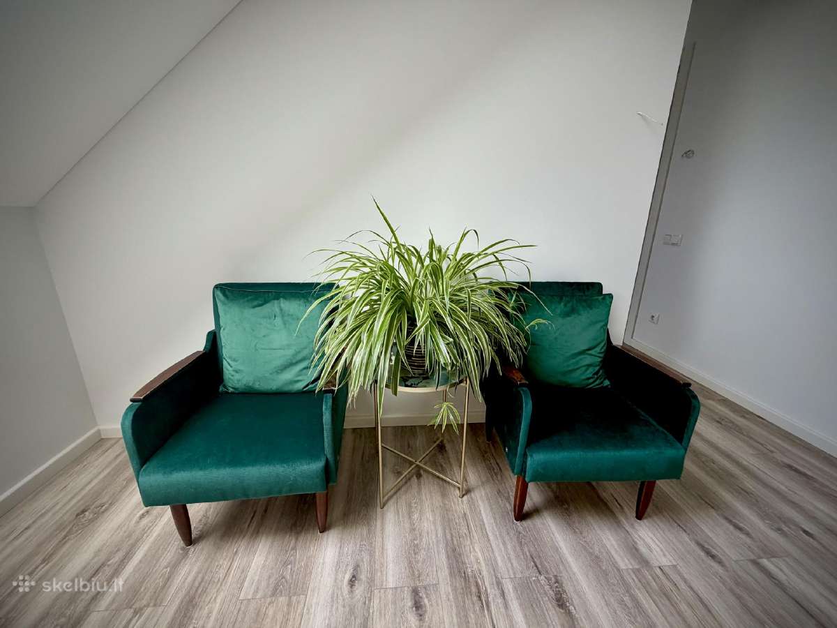 Elegantiški veliūriniai foteliai - nuotraukos Nr. 3