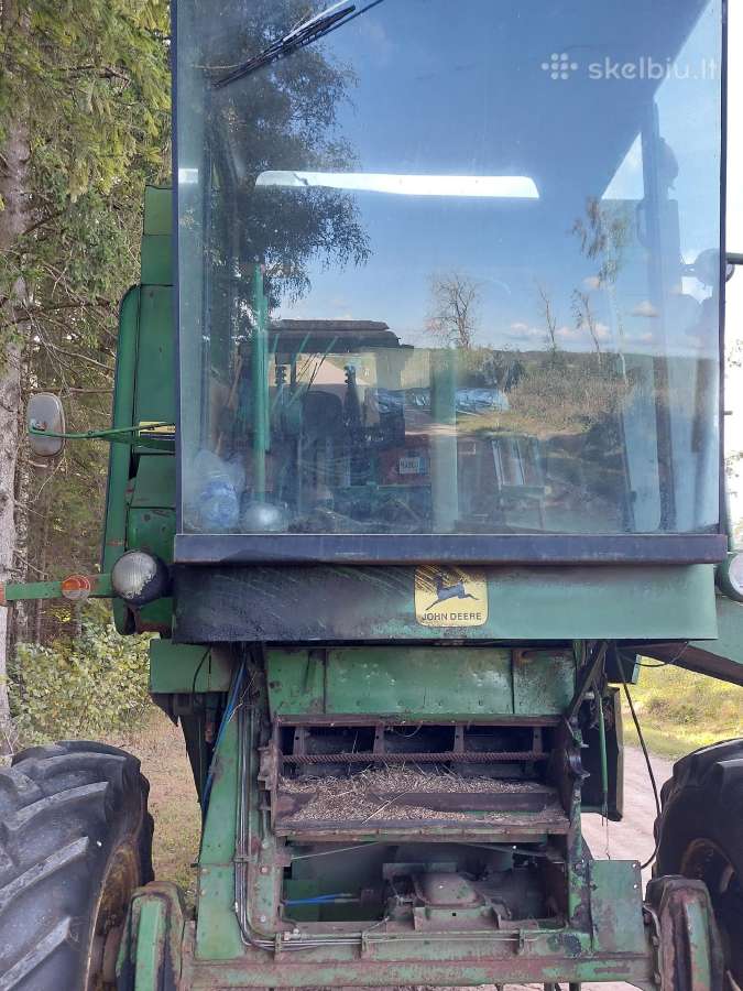 John deere -950 ir 970 su smulkintuvais dalimis