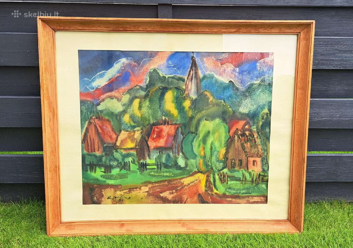 Benjaminas Jenčius „Gelgaudiškis motyvas“ 1981m.