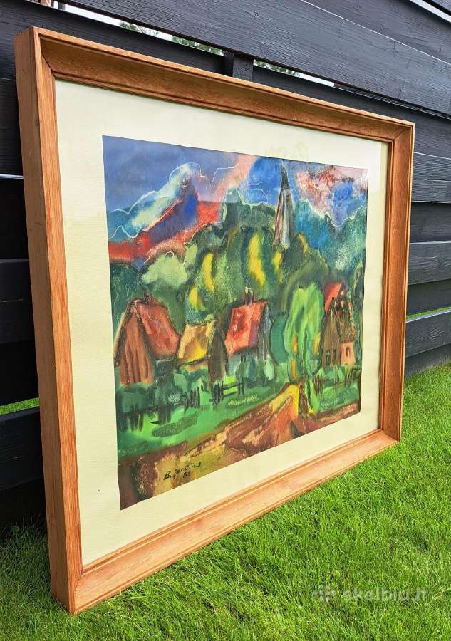 Benjaminas Jenčius „Gelgaudiškis motyvas“ 1981m. - nuotraukos Nr. 2
