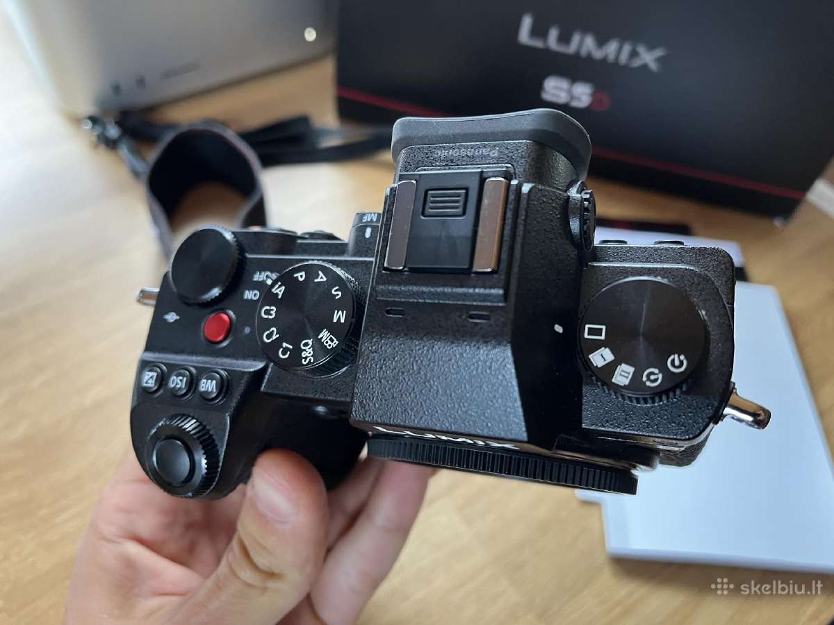 Panasonic S5d - tik 1000 shutter count! - nuotraukos Nr. 3