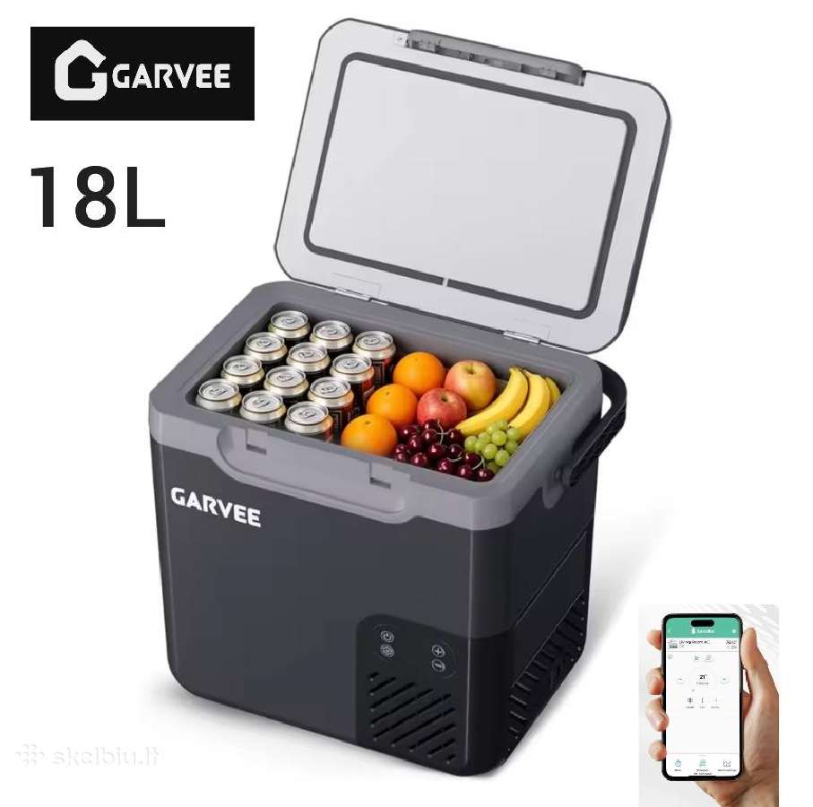 Garvee 18 litrų 12/24/110/240 V Bluetooth Baterija