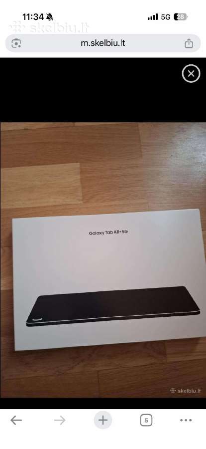 Samsung tab a11+5g128gb