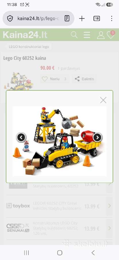 Lego city 60252 - nuotraukos Nr. 4