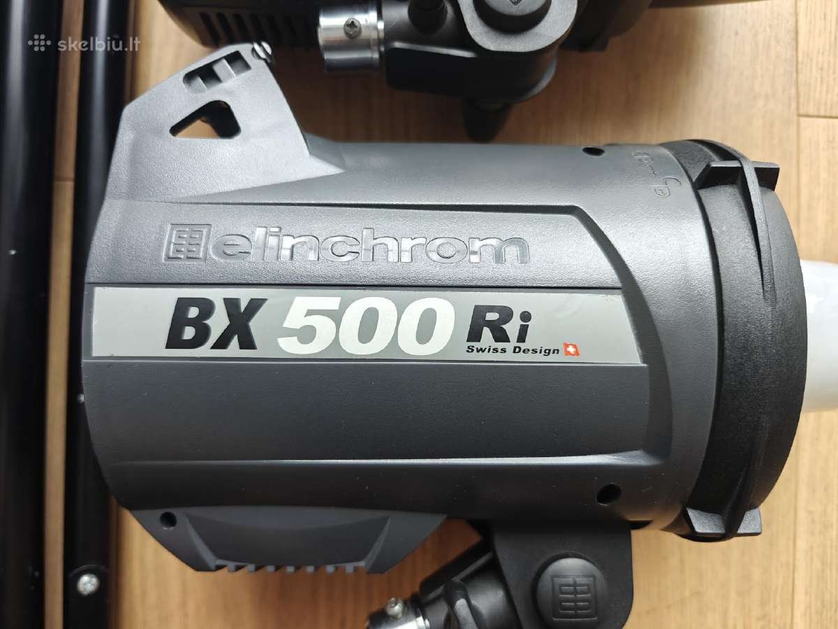 Studijos apšvietimas Elinchrom brx250/bx500ri - nuotraukos Nr. 3